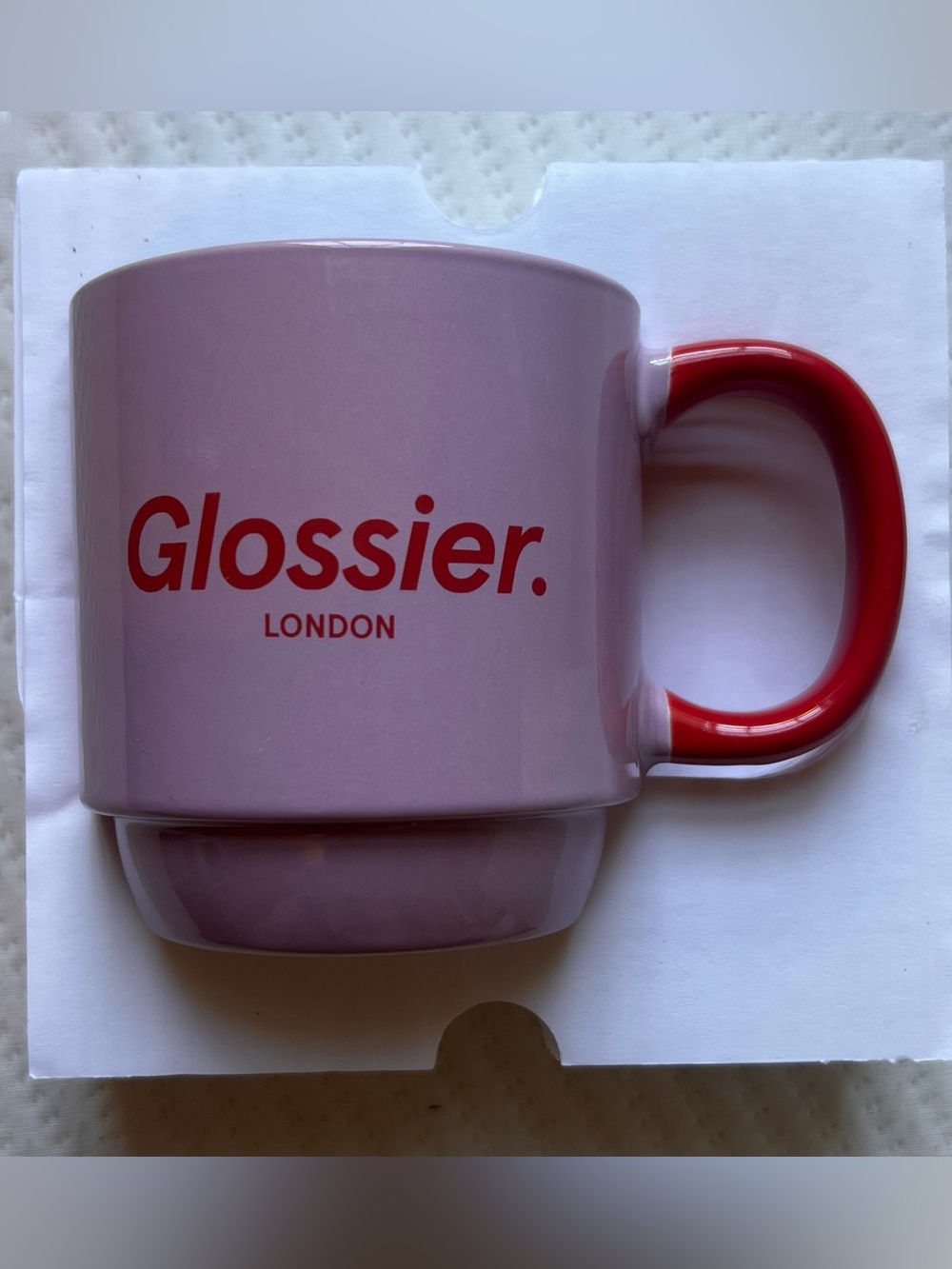 RARE Glossier London Limited Edition Mug